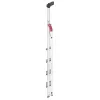HAILO Haushaltsleiter L80 ComfortLine Aluminium 5 Stufen