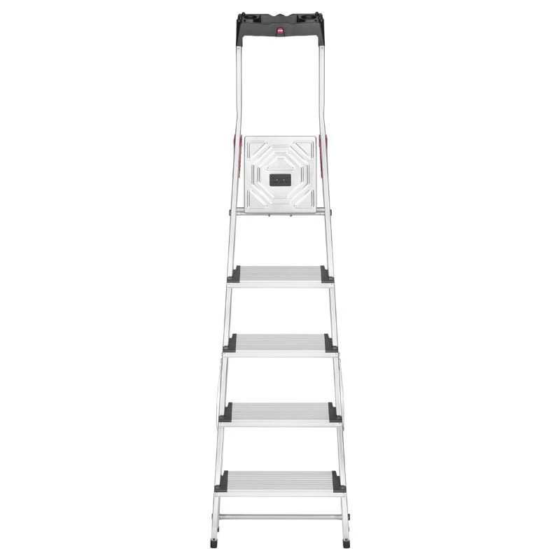 HAILO Haushaltsleiter L80 ComfortLine Aluminium 5 Stufen