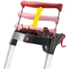 HAILO L100 TopLine Aluminium-Haushaltsleiter, 5 Stufen