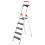 HAILO L100 TopLine Aluminium-Haushaltsleiter, 5 Stufen