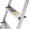 HAILO L60 StandardLine Aluminium-Stehleiter, 6 Stufen, 150 kg, EN 131
