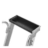 HAILO Master P80 Aluminium mobile Plattform-Trittleiter, 5 Stufen, 150 kg, EN 131