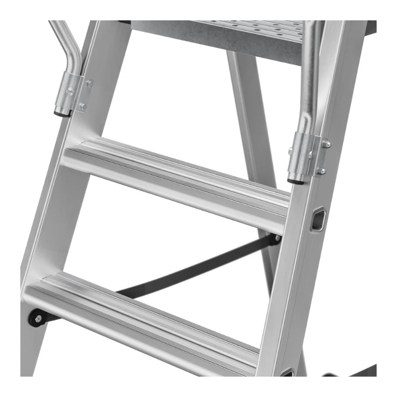HAILO Master P80 Mobile Plattformleiter, Aluminium, 7 Stufen