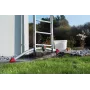 HAILO ProfiLOT Kombinationsleiter S100, Aluminium, 3x12 Sprossen, 150 kg, EN 131 Professional