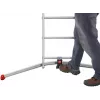 Hailo S100 ProfiLOT Kombinationsleiter, Aluminium, 2x6+1x5 Sprossen, 3-teilig, max. Belastung 150 kg