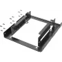 Hama 00200759 USB 3.0 HDD/SSD-Gehäuse für 2,5/3,5 Zoll SATA-Festplatten, Schwarz
