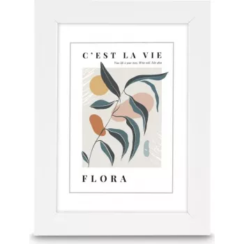 Hama Flora Kunststoffrahmen, Weiß, 20 x 30 cm 00193321