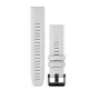 Hama Garmin QuickFit 20 mm Carrera White Silikon-Armband für Uhren