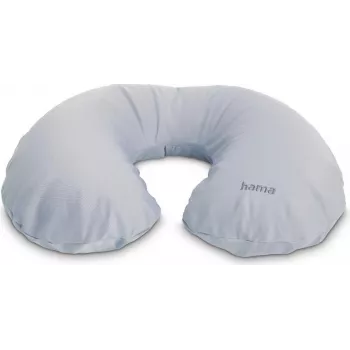 Hama Aufblasbares Nackenkissen, 48 x 32 cm, Grau 00178168