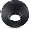 Hama Objektivadapter für Nikon F-Mount Objektive an C-Mount Kameras, Metall, Schwarz (00030771)