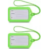 Hama Gepäckanhänger, 9 x 5 cm, 2er-Pack, Grün (00178162)