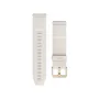 Hama NFC-Zahlungsarmband, kontaktlos, für Uhr/Smartwatch, 20 mm, Beige 00178658