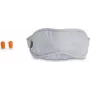 Hama Gepolsterte Schlafmaske mit zwei Ohrstöpseln, Grau (00178166)