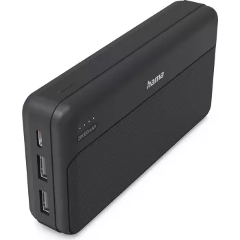 Hama Power Pack Pocket 20 20000 mAh 2x USB-A Anthrazit