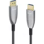 Hama Ultra High Speed HDMI Active Optical Kabel, 8K, 10 m, Aluminium, Zertifiziert 00202035