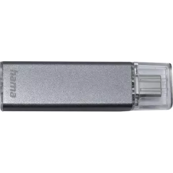 Hama USB-C Flash-Laufwerk Uni-C Classic 64 GB, USB 3.2 Gen 1, 70 MB/s, Anthrazit 00182471