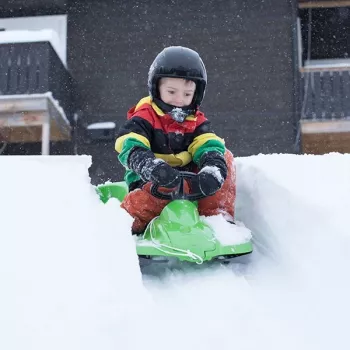 Hamax Sno Zebra Snow Racer Grün Polyethylen