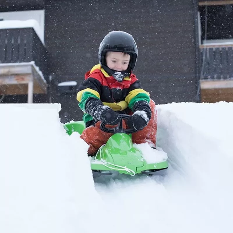 Hamax Sno Zebra Snow Racer Grün Polyethylen