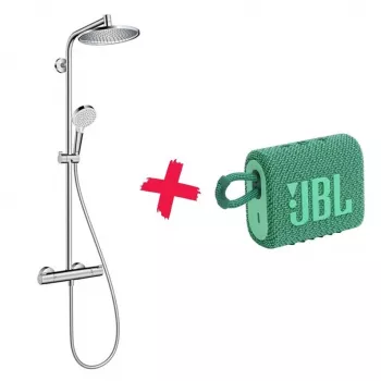 Hansgrohe Crometta S Duschsystem 2 Strahler Wandmontage Chrom