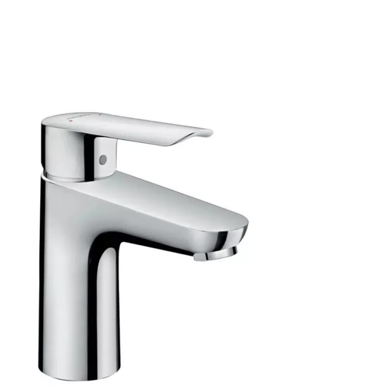 HANSGROHE Logis E 100 Waschtischarmatur mit Pop-Up Ablaufgarnitur Chrom