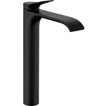 Hansgrohe Vivenis Einhebel-Waschtischmischer 250 Matt Schwarz mit Ablaufgarnitur