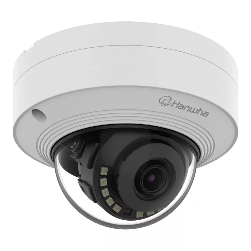 HANWHA QNV-C9011R 8MP IR Netzwerk-Dome-Kamera, 3.0mm, KI, H.265, PoE, IP66, IK10