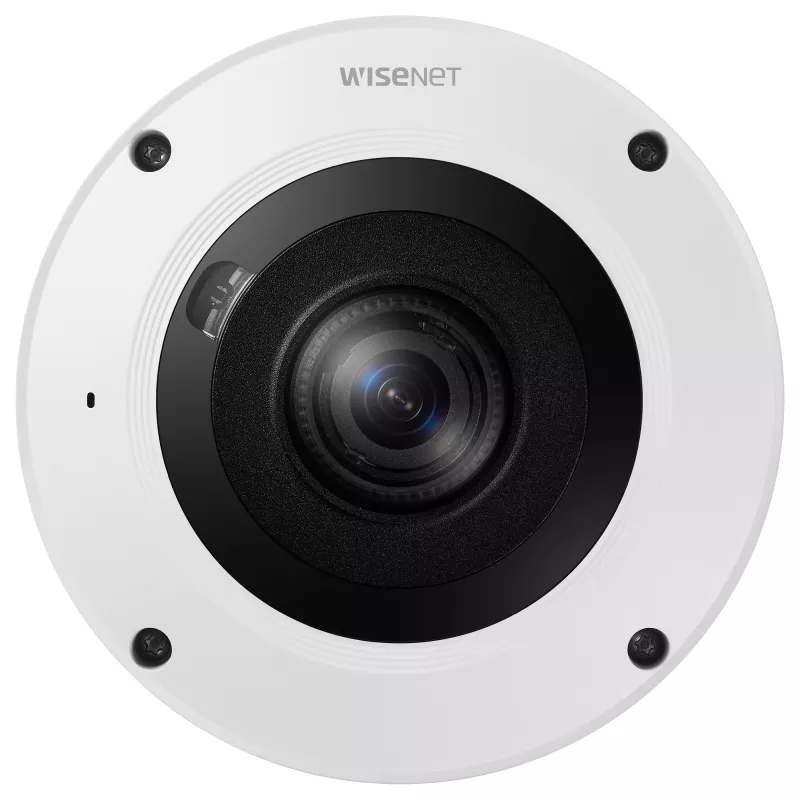 Hanwha XNF-9013RV 12MP Außen-Fisheye-IP-Kamera mit PoE, IR, IP66, IK10