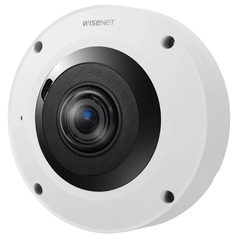 Hanwha XNF-9013RV 12MP Außen-Fisheye-IP-Kamera mit PoE, IR, IP66, IK10