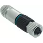 HARTING M8 Buchse 3-polig Harax Quick-Lock Steckverbinder, gerade, IP67, 60V/4A, IDC-Anschluss 21021512305