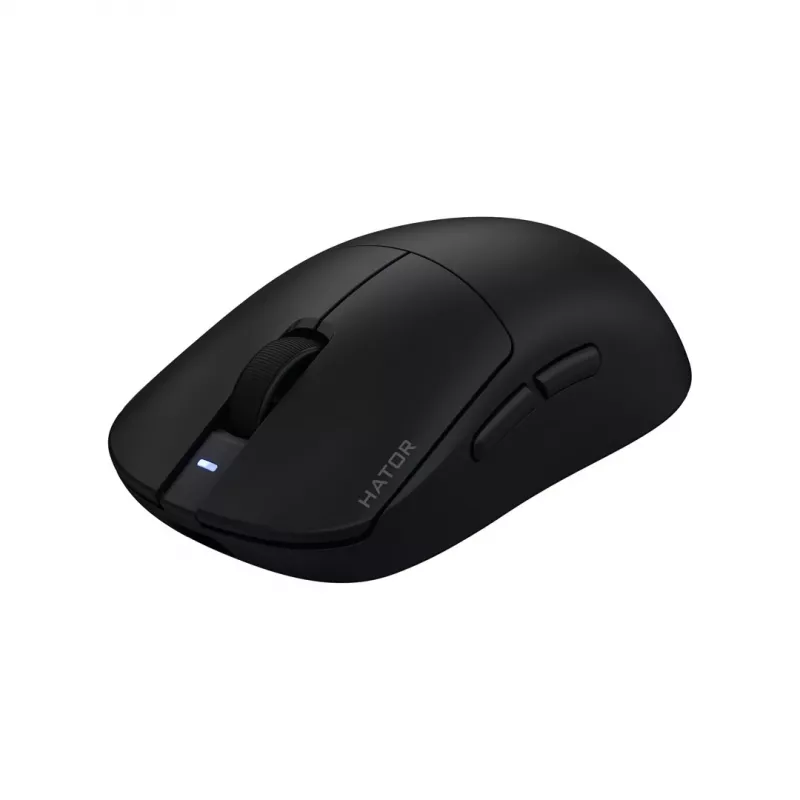 Hator Quasar 3 Pro Kabellose Gaming-Maus - 26000 DPI Optischer Sensor, 2,4GHz, USB-C, RGB, Schwarz