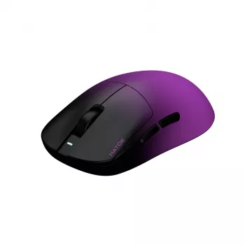 Hator Quasar 3 ULTIMA Kabelgebundene Gaming-Maus Schwarz-Lila