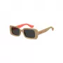 Havaianas Sampa-XWL Damen-Sonnenbrille - Schwarzer Rahmen, Rauchglas, UV400-Schutz, 51 mm Glasbreite