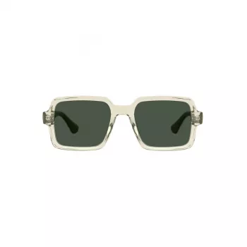 HAVAIANAS Unisex Manaus Sonnenbrille MANAUS-40G - Grüne Gläser, Schwarzer Rahmen, 52/19/145 mm