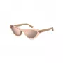 HAVAIANAS Damen PIPA-9R6 Rechteckige Sonnenbrille - Schwarzer Rahmen, Graue Gläser, UV400-Schutz