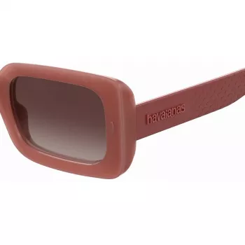 HAVAIANAS Women's Sampa-2LF Sonnenbrille - Schwarzer Rahmen, Graue Gläser, 51 mm