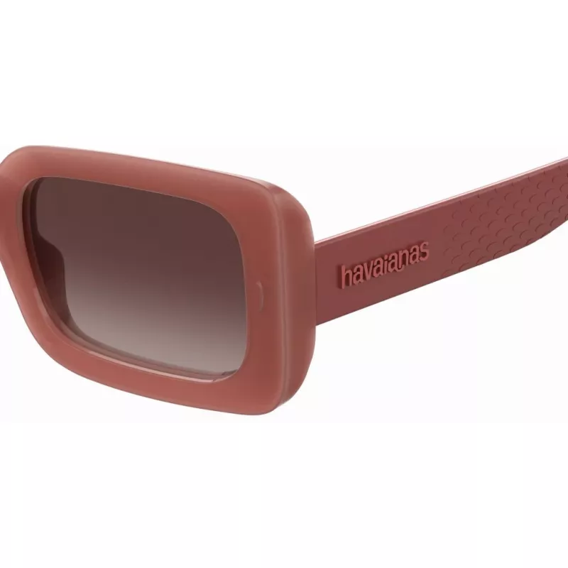 HAVAIANAS Women's Sampa-2LF Sonnenbrille - Schwarzer Rahmen, Graue Gläser, 51 mm