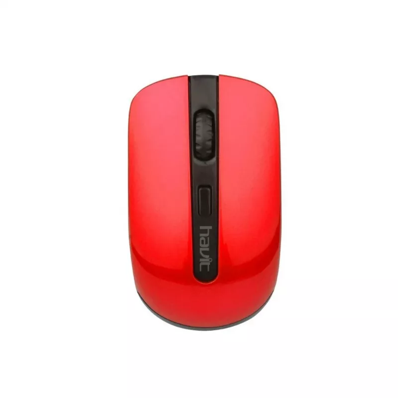 HAVIT MS989GT Universal Wireless Mouse (Black & Red)