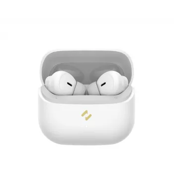 HAVIT TW982 True Wireless Stereo Ohrhörer mit Bluetooth 5.3, Touch-Steuerung, IPX4 Wasserschutz und Ladecase – Weiß