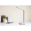 Hawk HWDL001WH LED-Schreibtischlampe Weiß, 7W Touch-Dimmer, 3 Farbtemperaturen, USB-Ladeanschluss