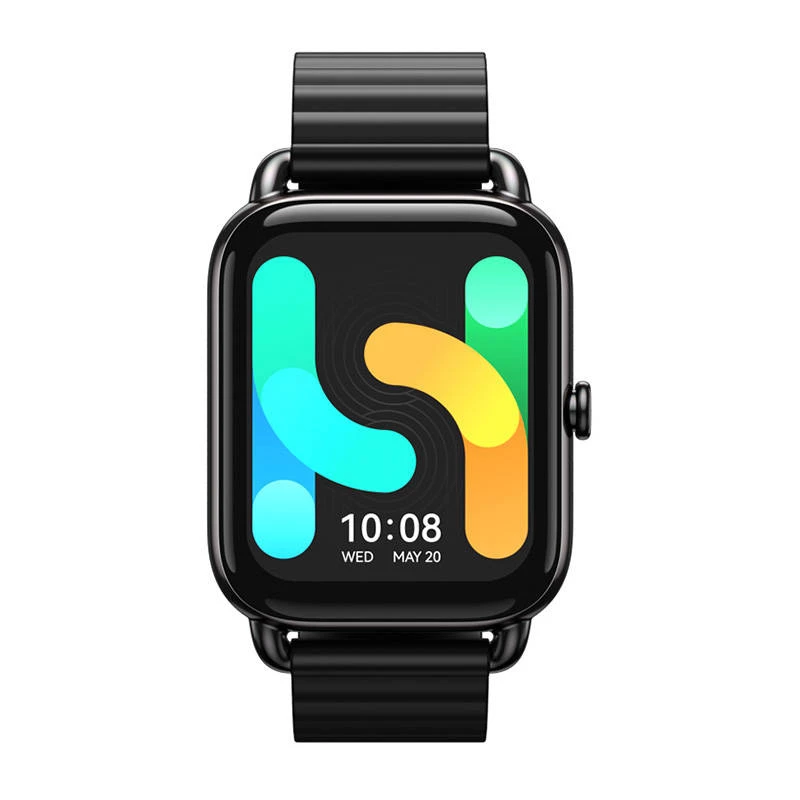HAYLOU RS4 Plus Smartwatch Schwarz – 1,78 Zoll AMOLED, IP68, Herzfrequenz & SpO2, 10 Tage Akku