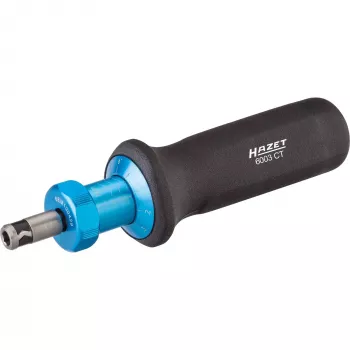 HAZET 6003CT Drehmomentschraubendreher 1-9 Nm 1/4 Zoll Sechskantantrieb mit hörbarem Klick