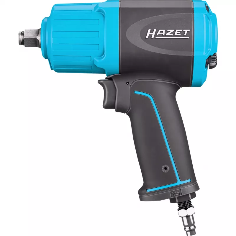 HAZET 9012ECO 1/2 inch Schlagschrauber, max. Drehmoment 1700 Nm, Blau/Schwarz