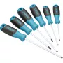 HAZET Schraubendreher-Set 811/6, 6-teilig, Blau/Schwarz, rutschfest