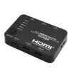 HDCVT HDS-B51 5x1 HDMI 2.0 Switch 4K@60Hz HDR10 Dolby Vision HDCP 2.2 18Gbps mit IR-Fernbedienung