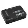 HDCVT HDS-B51 5x1 HDMI 2.0 Switch 4K@60Hz HDR10 Dolby Vision HDCP 2.2 18Gbps mit IR-Fernbedienung