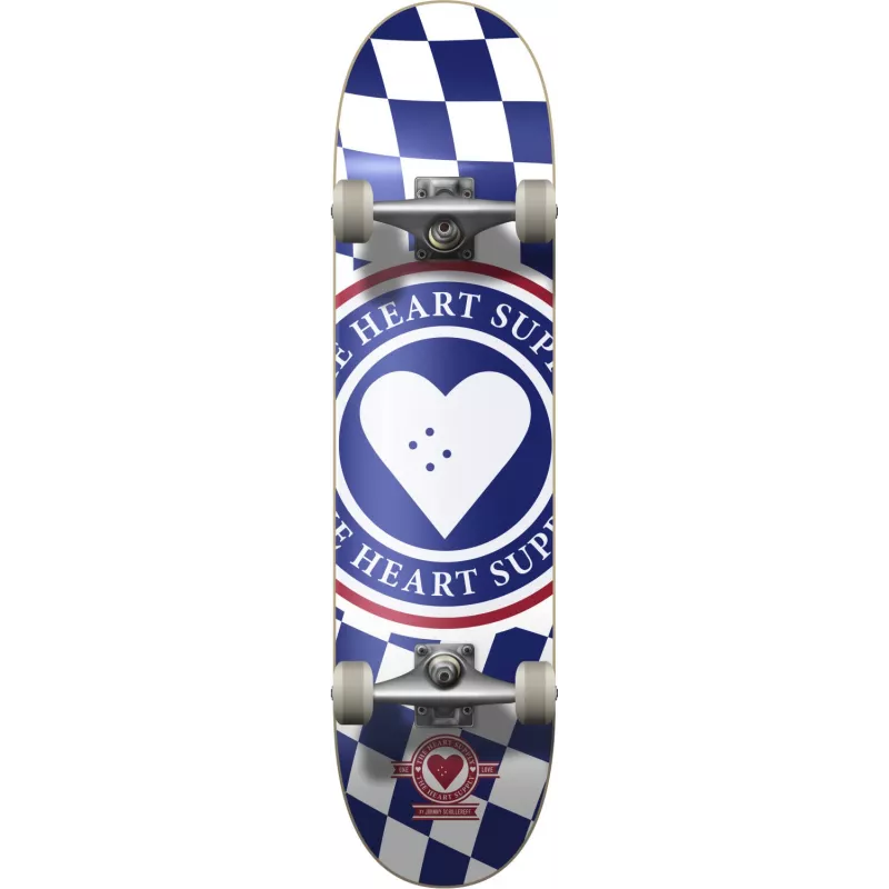 Heart Supply Insignia Complete Skateboard 8 Rasta