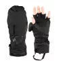 HeatX HEES0029 Heizhandschuhe mit Pullover-Strickbündchen, 3 Heizstufen, wiederaufladbare Akkus, Touchscreen-kompatibel, Dunkelgrau, Größe XL, Unisex