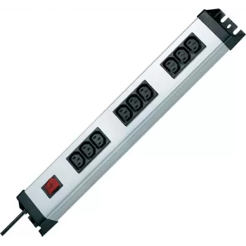 Heinrich Kopp POWERversal 3x3-fach Steckdosenleiste, 9x C13, 1,4m, 250V/10A 2274.2001.0