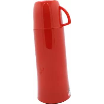 HELIOS Elegance Vakuum-Isolierflasche 0,75 L Rot 5443-011
