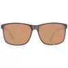 HELLY HANSEN HH5002-C03-59 Herren-Sonnenbrille, dunkelgrauer Rahmen, rauchfarbene Gläser, 59/15/140 mm